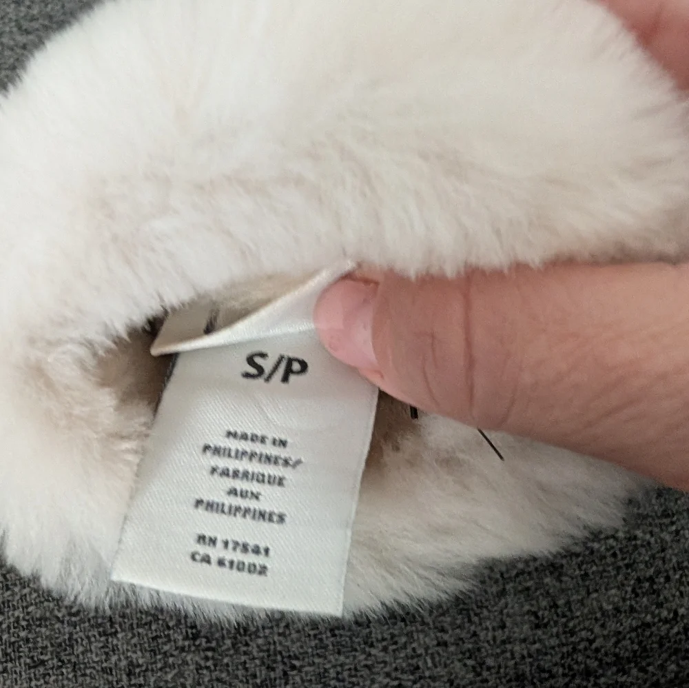 UGG Perforated Genuine Shearling Suede Gloves